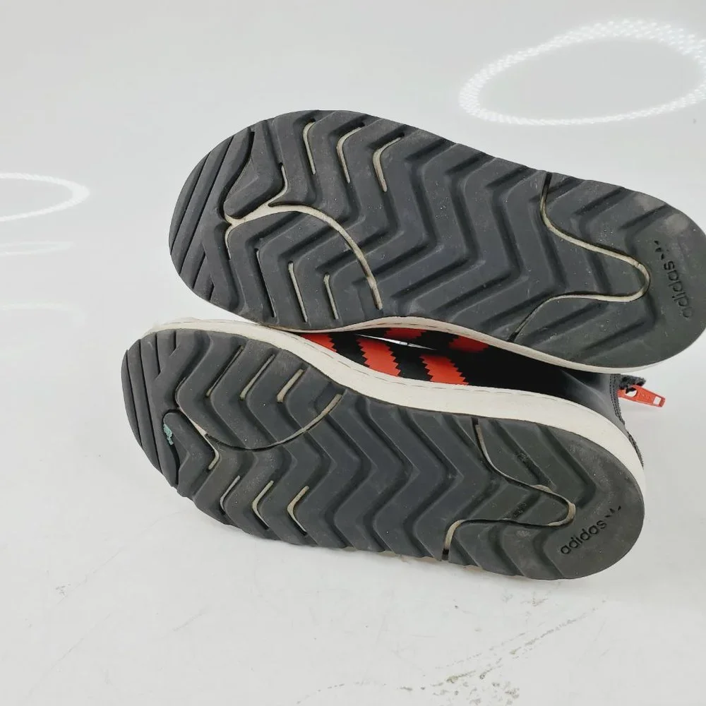 Adidas Boy's Black Superstar 360 S23967 Outdoor‎ Causal Rain Boots Size 11K